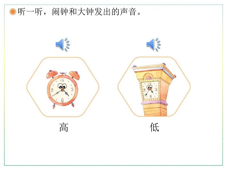 人教版二上音乐:知识 音的高低课件PPT+音视频06