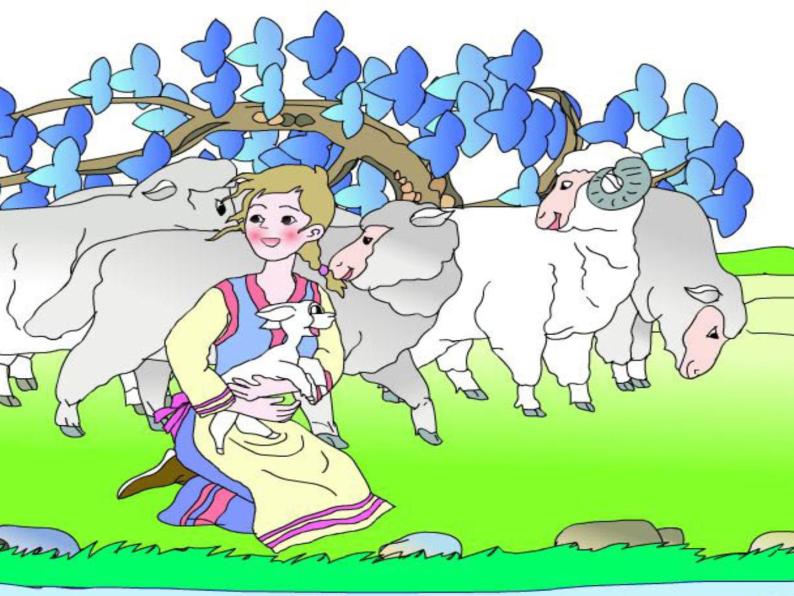 花城版小学音乐四年级上册4.2 歌曲《牧羊女》课件（10张，内嵌音频）03