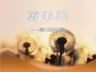 花城版小学音乐四年级上册9.1 歌曲《剪羊毛》课件（7张）