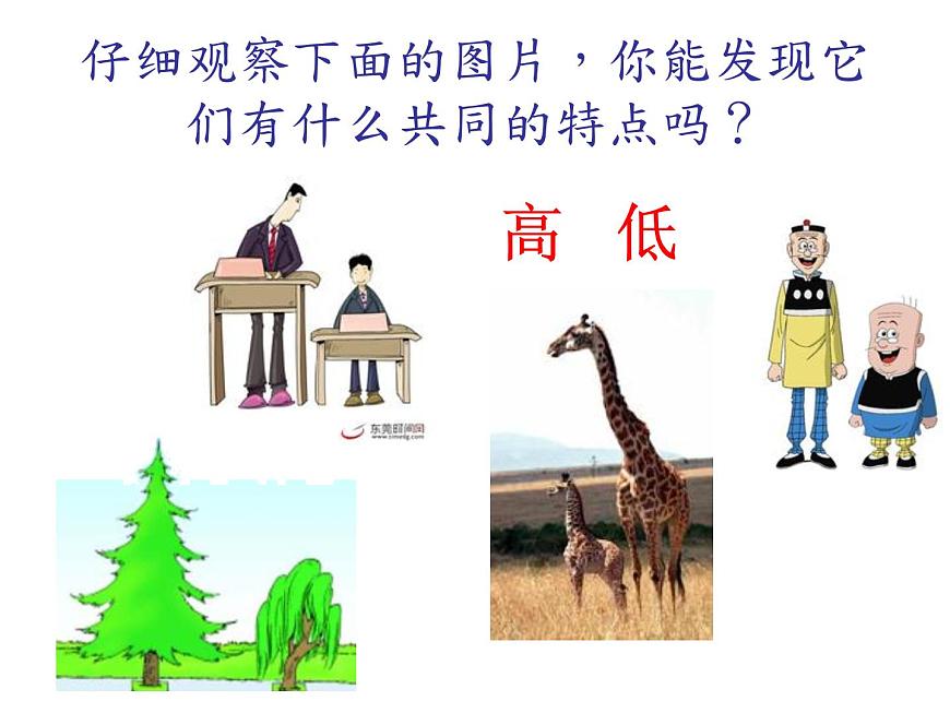 人教新課標(biāo)二年級(jí)音樂(lè)上冊(cè)-第一單元 音的高低（課件）第3頁(yè)