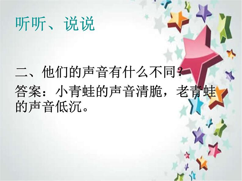 花城版小学音乐一年级上册7.1 歌曲《青蛙合唱》课件(15张)第3页