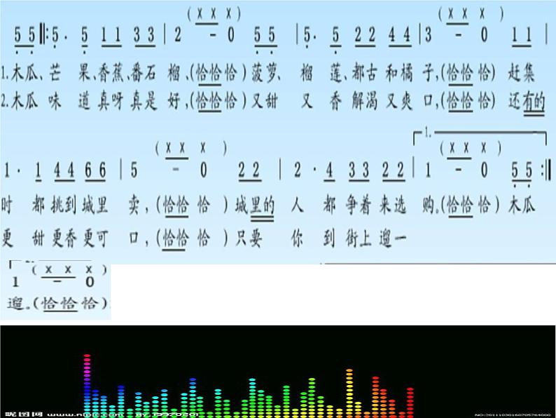 湘艺版音乐五年级上册第五课 (歌表演)木瓜恰恰恰 课件 教案 (7)08