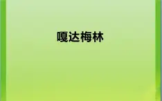 人教版六年级下册音乐  第四单元  嘎达梅林课件PPT