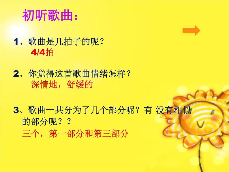 人教版小学六年级音乐爱的人间 课件 (3)第3页