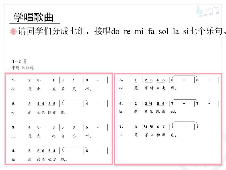 人教版小学三年级音乐哆来咪 课件 (3)06
