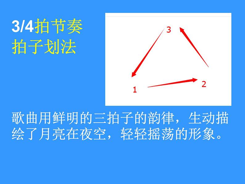 人教版小学一年级音乐小白船 课件08