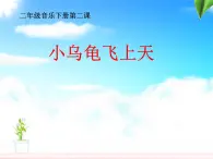 湘艺版小学二年级音乐（歌表演）小乌龟飞上天 课件 (4)