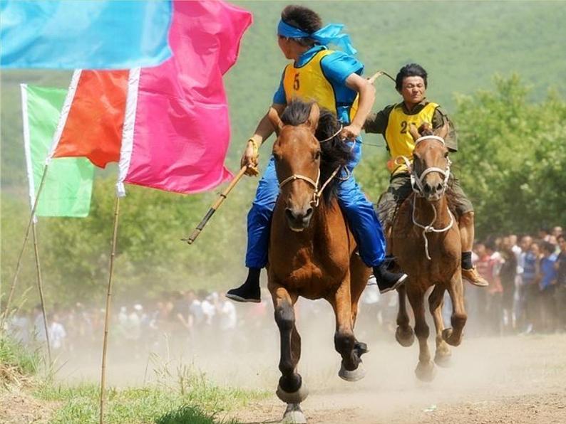 四年级上册音乐课件-5.4活动 欢腾的那达慕 人教新课标第8页