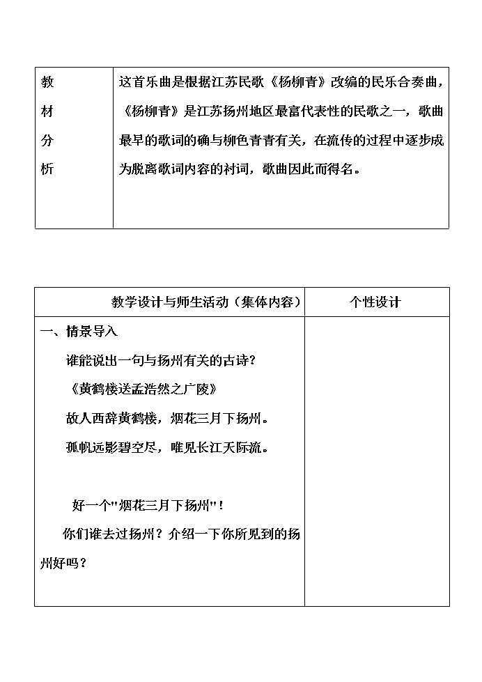 人音版 (五线谱) 三年级下册音乐 4《春天的歌》 ︳教案第2页