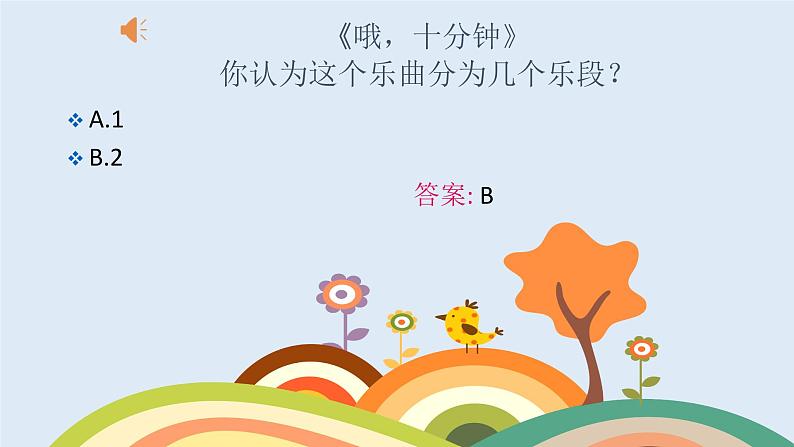 人音版四年级音乐上册 第3课 快乐的校园 哦,十分钟 课件 教案 素材05