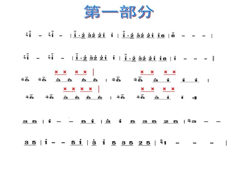 人教版五年级音乐上册 第一单元 北京喜讯到边寨_ 课件05