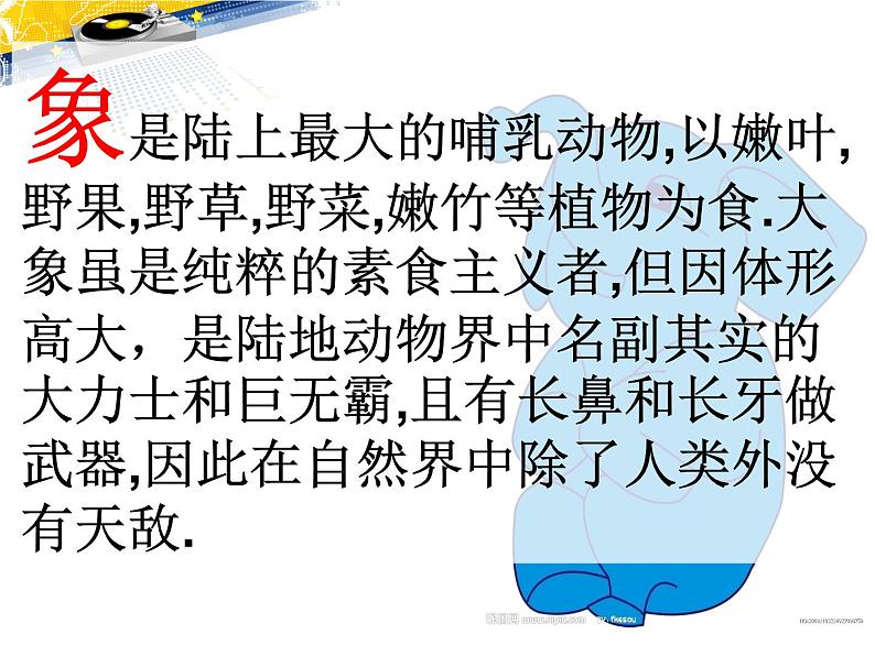 小学音乐人音版 一年级下册 两只小象 1 课件04