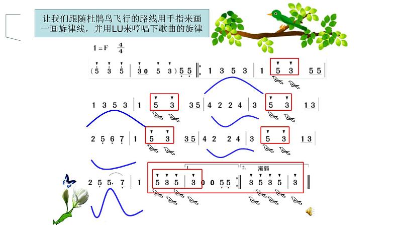 三年级下册音乐课件 顽皮的小杜鹃_ 湘艺版 13张第5页