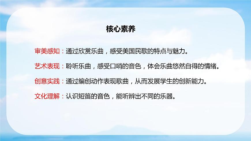 【核心素養(yǎng)目標(biāo)】人音版（2012）音樂(lè)六年級(jí)上2.2 迪克西島 課件第2頁(yè)
