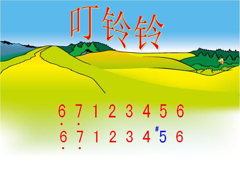 人音版小学音乐五年级上册教案+课件 6.《叮铃铃》01