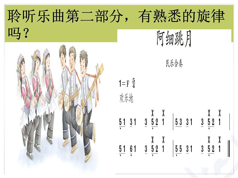 三年级上册音乐课件-第五单元-阿细跳月-|人教新课标(2014秋)-(共11张PPT)07