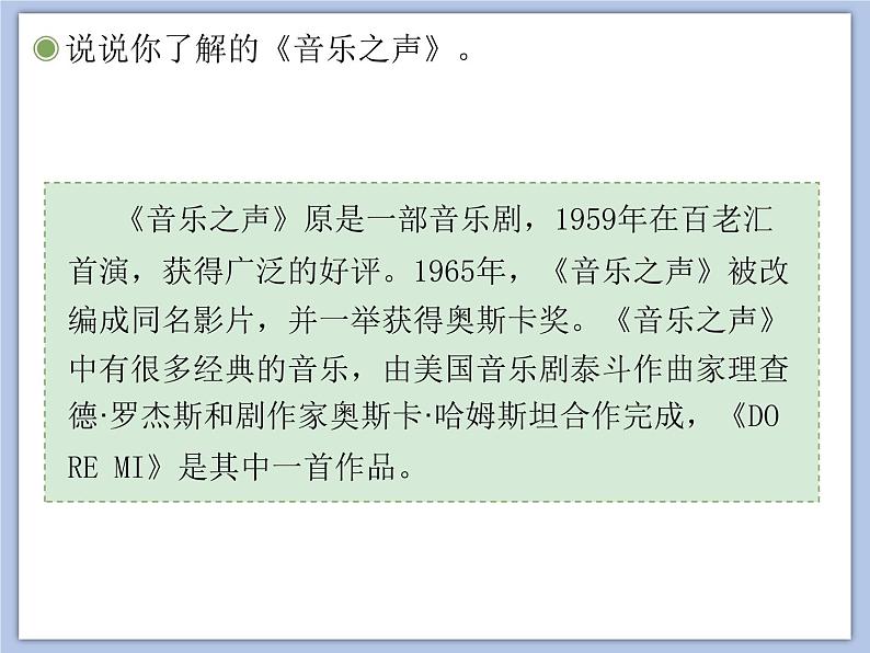 人教版6上音乐 5.1 雪绒花 课件第3页
