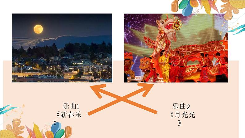 小学音乐 花城版 二年级 感知音乐中的速度(一)第一课时——《月光光》 《新春乐》 课件第7页