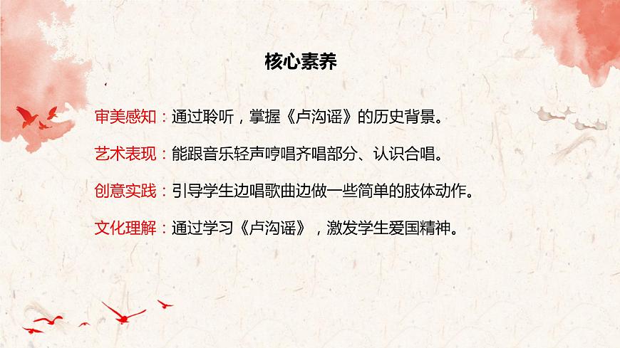【核心素養(yǎng)目標】人音版（2012）音樂三下1.3 盧溝謠 課件第2頁