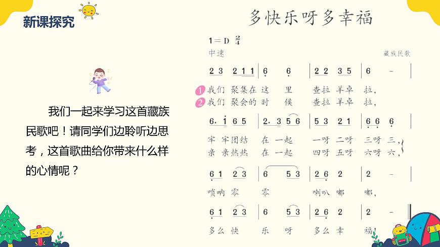 【核心素養(yǎng)目標(biāo)】人教版（2012）音樂一下4.4 多快樂呀多幸福 課件第7頁