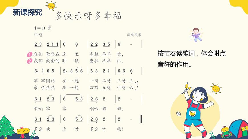 【核心素養(yǎng)目標(biāo)】人教版（2012）音樂一下4.4 多快樂呀多幸福 課件第8頁