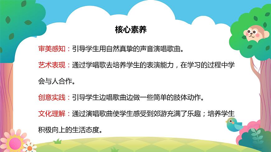 【核心素養(yǎng)目標(biāo)】人教版（2012）音樂二下1.2 郊游 課件第2頁