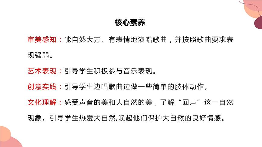 【核心素養(yǎng)目標(biāo)】人教版（2012）音樂二下1.4 山谷回音  課件第2頁