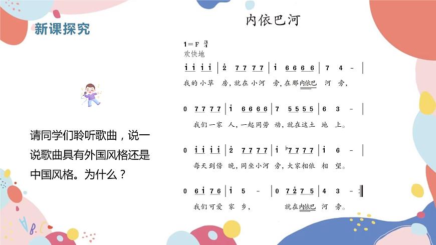 【核心素養(yǎng)目標】人教版（2012）音樂三下2.4 內(nèi)依巴河 課件第7頁