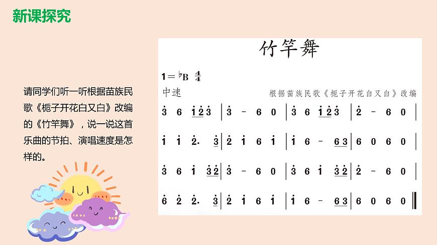 【核心素養(yǎng)目標(biāo)】人教版（2012）音樂四下2.4 竹竿舞 課件第7頁