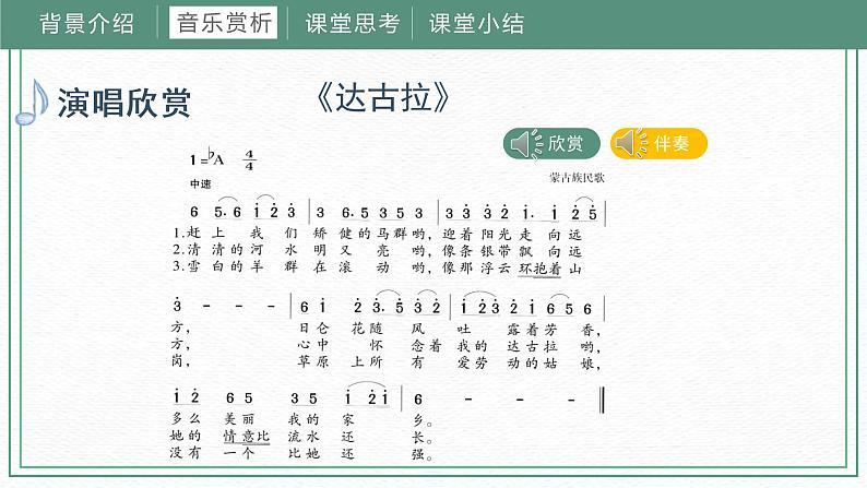 第二课 (课件)湘艺版音乐四年级下册08