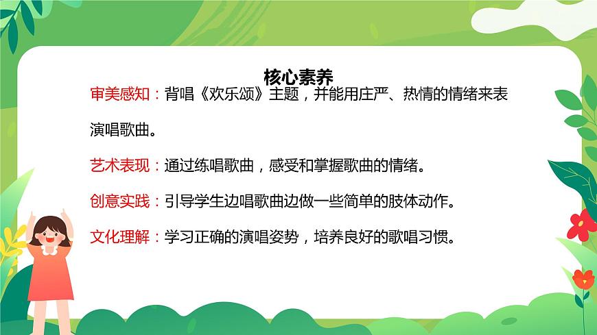 【核心素養(yǎng)目標(biāo)】人教版音樂(lè)六下1.2 歡樂(lè)頌 課件第2頁(yè)