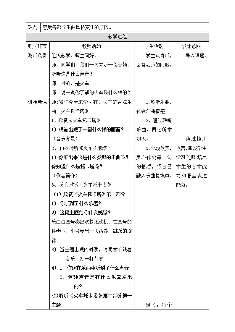 人音版四下册第八单元第二课时《火车托卡塔》教案+课件+音视频素材02