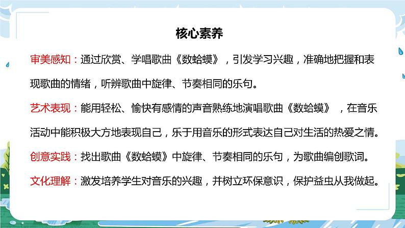 【核心素养目标】人教版(2012)音乐二年级上2.1 数蛤蟆 课件+教学设计+素材02