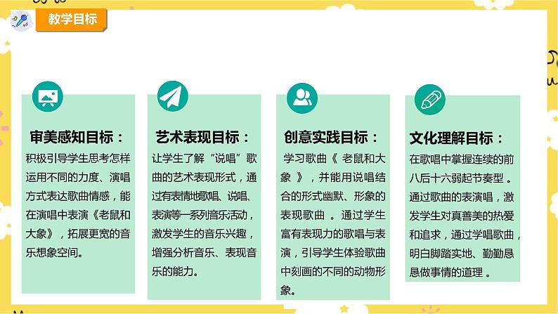 【人教版】四上音乐 第二单元第二课时《老鼠和大象》课件+教案+音视频素材02