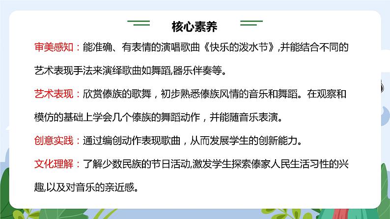 【核心素养目标】人教版(2012)音乐四年级上5.1 快乐的泼水节 课件+教学设计+素材02