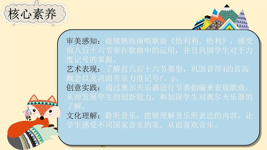 【核心素養(yǎng)目標(biāo)】花城版小學(xué)音樂二年級上冊《恰利利、恰利》 課件第2頁