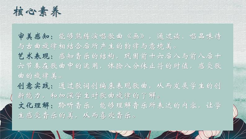 【核心素养目标】花城版小学音乐二年级上册《画》 课件第2页
