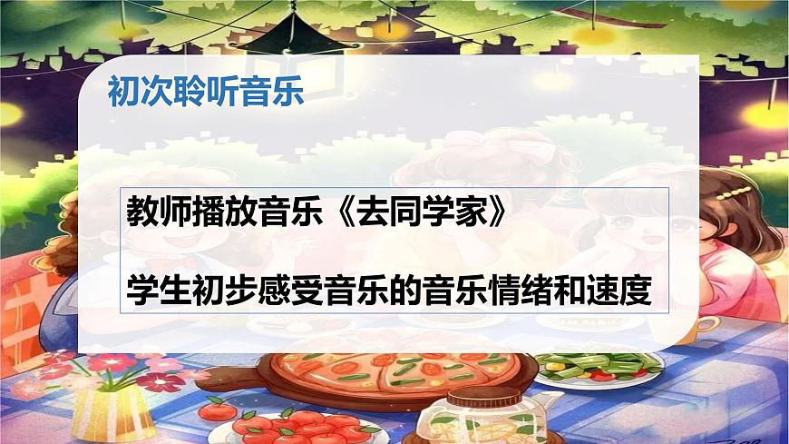 花城版小學(xué)音樂一年級上第二課《去同學(xué)家》課件PPT第4頁