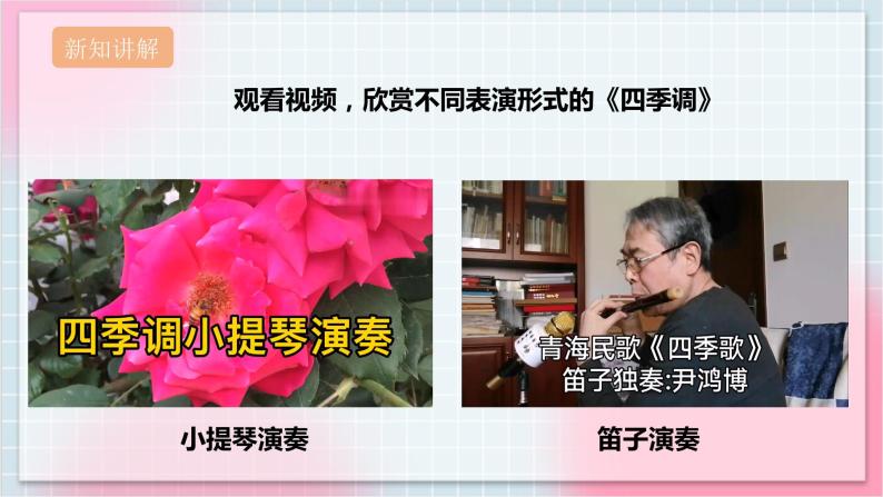 【核心素养】人教版音乐五年级上册1.4《四季调》课件+教案+素材06