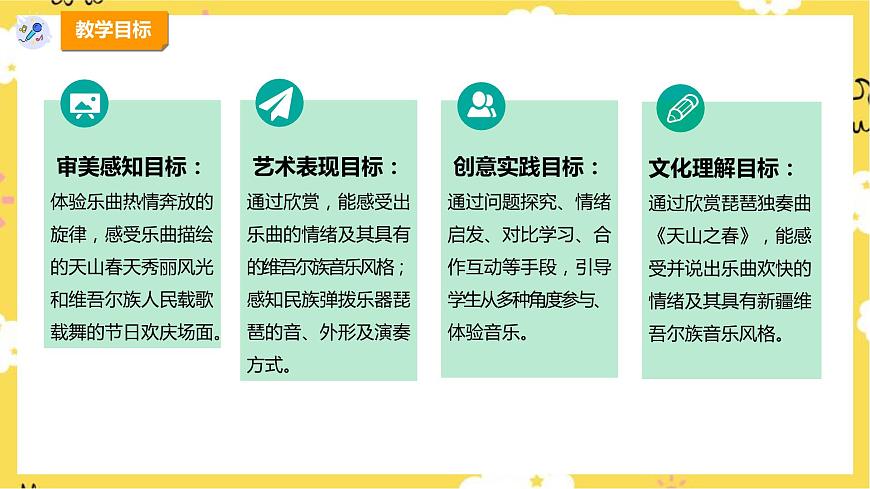 【新課標(biāo)】人教版四年級(jí)下冊(cè)第二單元第三課時(shí)《天山之春》課件第2頁(yè)