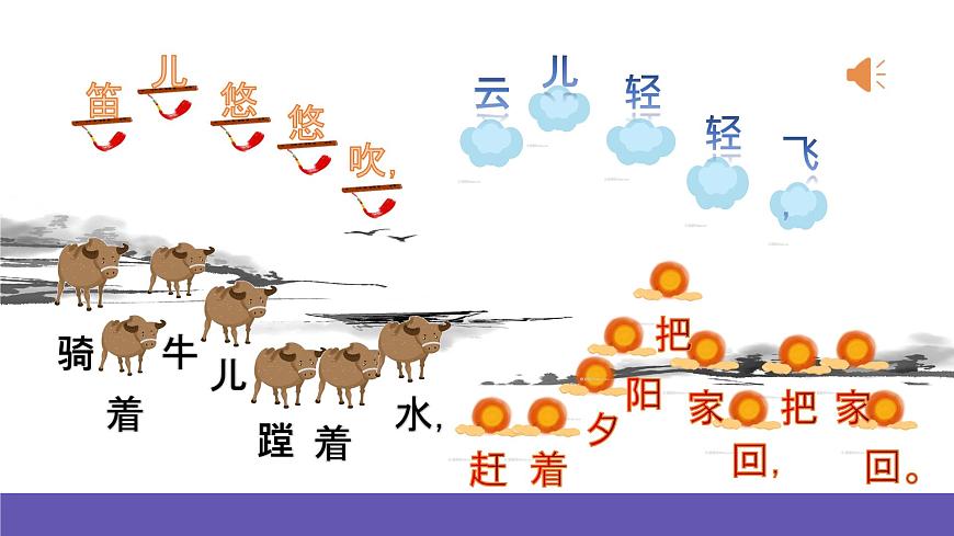 【新課標】人音版音樂一年級下冊 2.2《放牛歌》課件第6頁