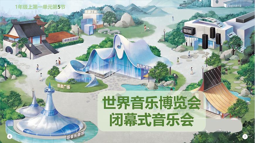 人教版小學(xué)音樂(lè)一年級(jí)上冊(cè)第一單元第五節(jié)情境表演 班級(jí)音樂(lè)會(huì)PPT課件第3頁(yè)