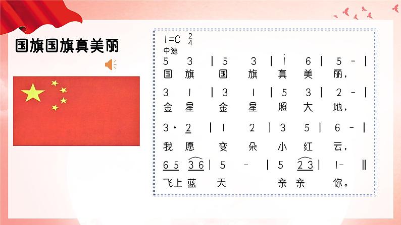 人音版(2024)音乐第二单元祖国您好《中华人民共和国国歌》《颂祖国》教学课件02