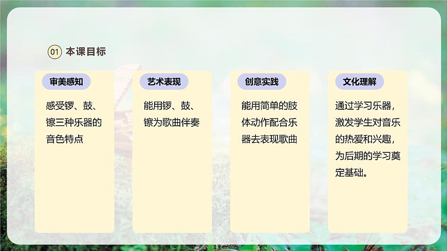 【新版教材】人音版音樂一年級上冊-《鑼鼓镲》課件第3頁