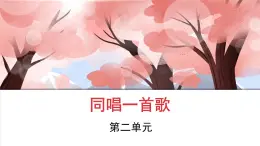 人音版小学音乐1上第二单元《同唱一首歌》课件