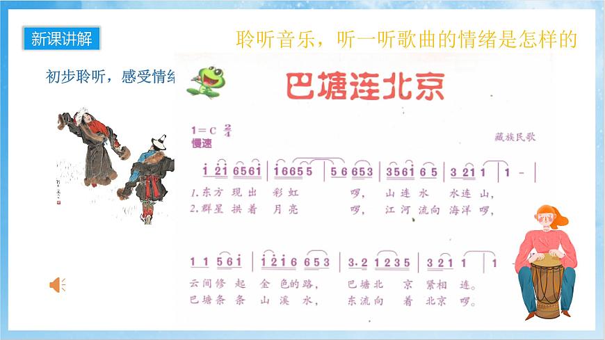 人音版音樂五年級下冊第二單元第二課《巴塘連北京》課件第6頁