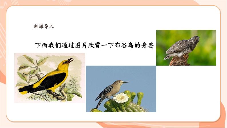 【新课标新教材】花城版音乐一年级上册-《布谷叫,春天到》课件第5页