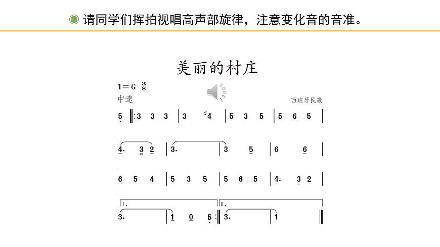 人教版小學(xué)音樂(lè)四年級(jí)下冊(cè) 第五單元《音樂(lè)實(shí)踐》課件(簡(jiǎn)譜)第6頁(yè)