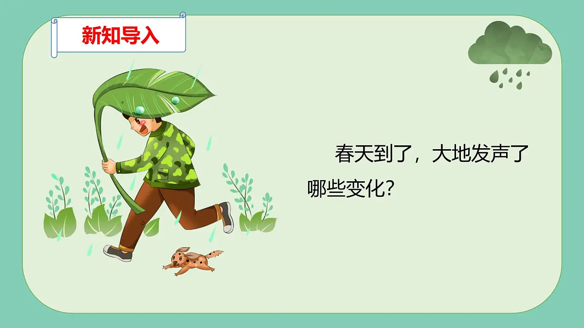 新人音版小学音乐一下 第一单元《唱歌 小雨沙沙》课件第2页