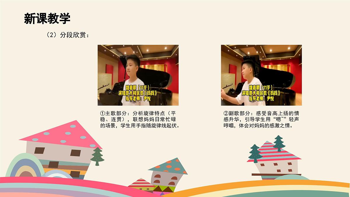 人音版三年级上册音乐第四单元《我爱妈妈》第二课《妈妈》PPT课件第5页